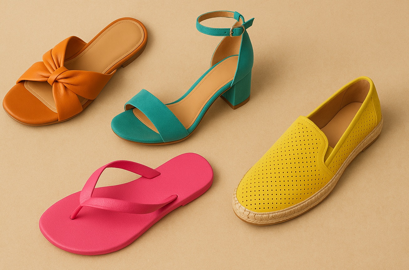 Selección de calzado de verano con 15% de descuento. 