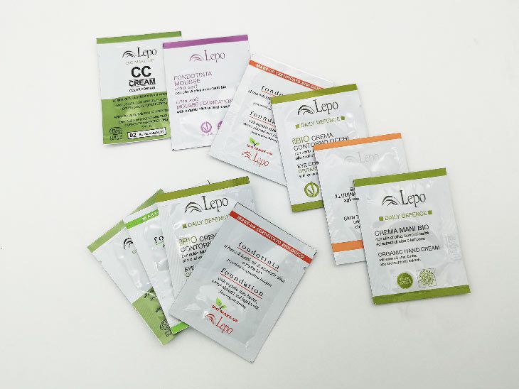 Pack de muestras gratis en tu compra